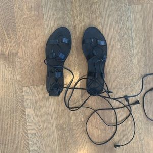 Madewell black sandal